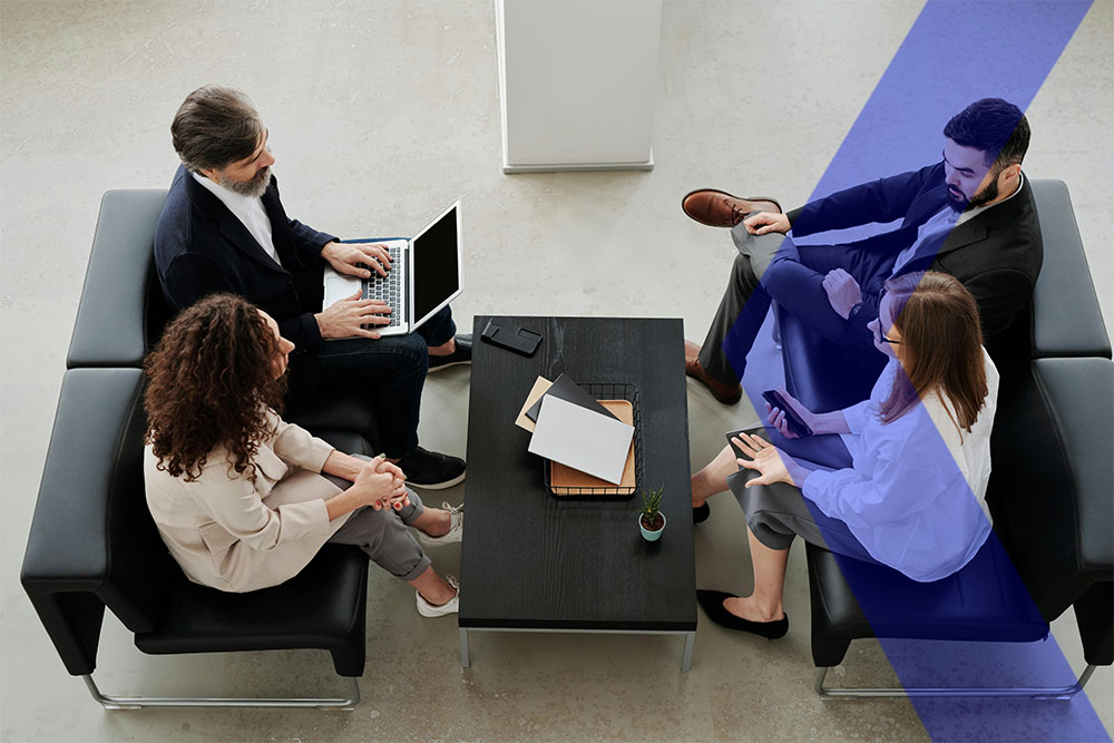 International business consulting session